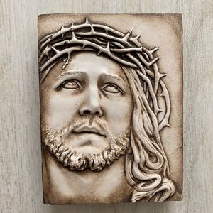 Sid Dickens authentic tile. Retired Jesus. 6x8 inches. Excellent condition